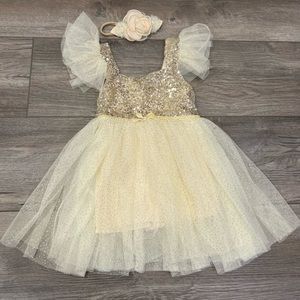 12 months girl formal dress